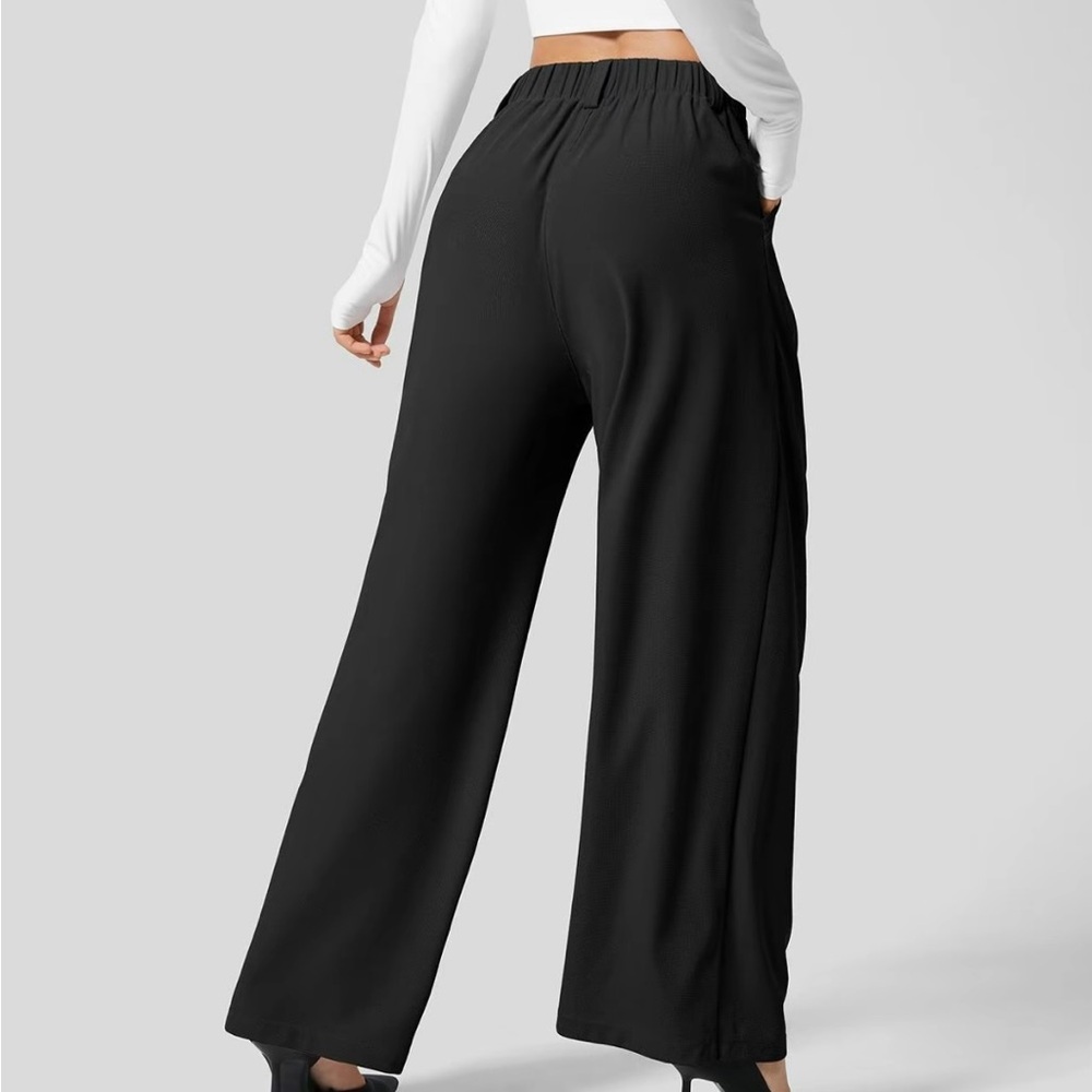 HALARA Black Wide Leg Pants
